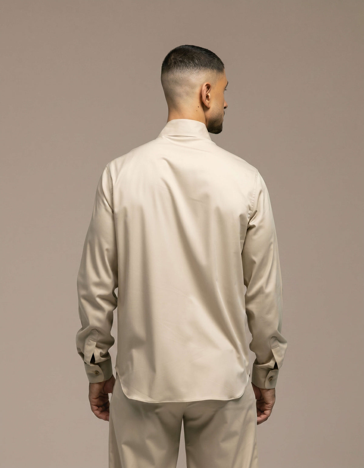 Large button shirt