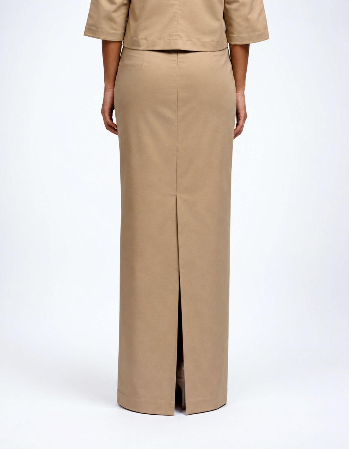 Maxi pencil skirt