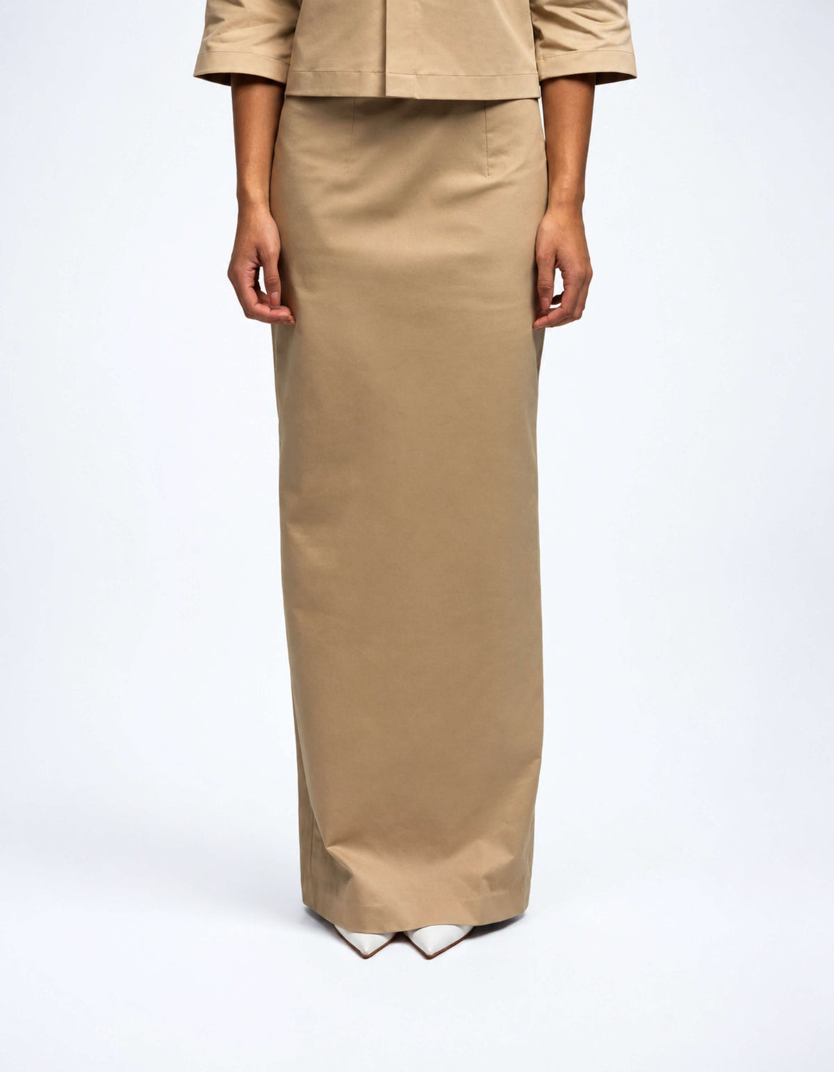 Maxi pencil skirt