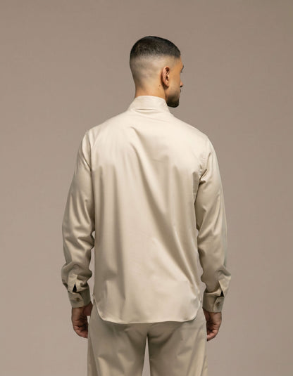 Large button shirt