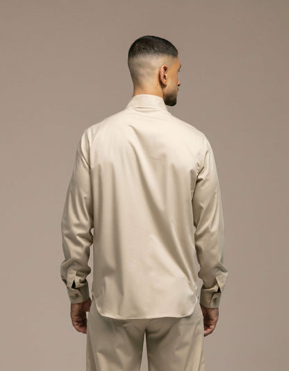 Large button shirt
