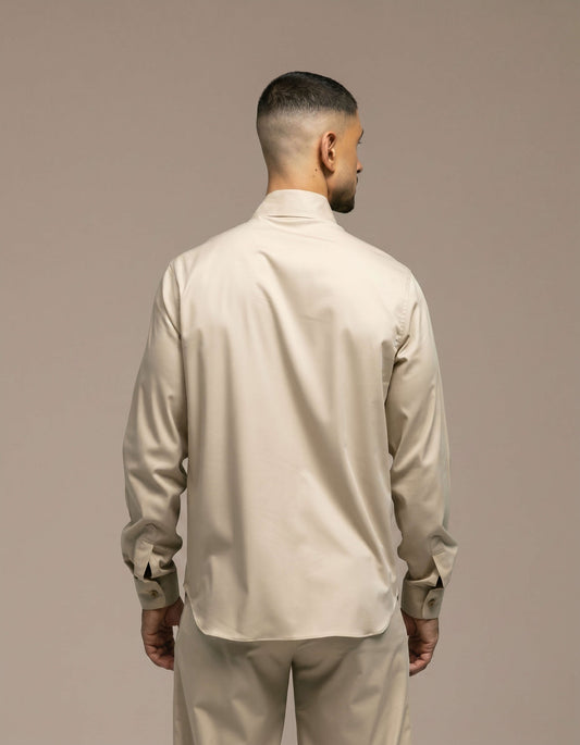 Large button shirt