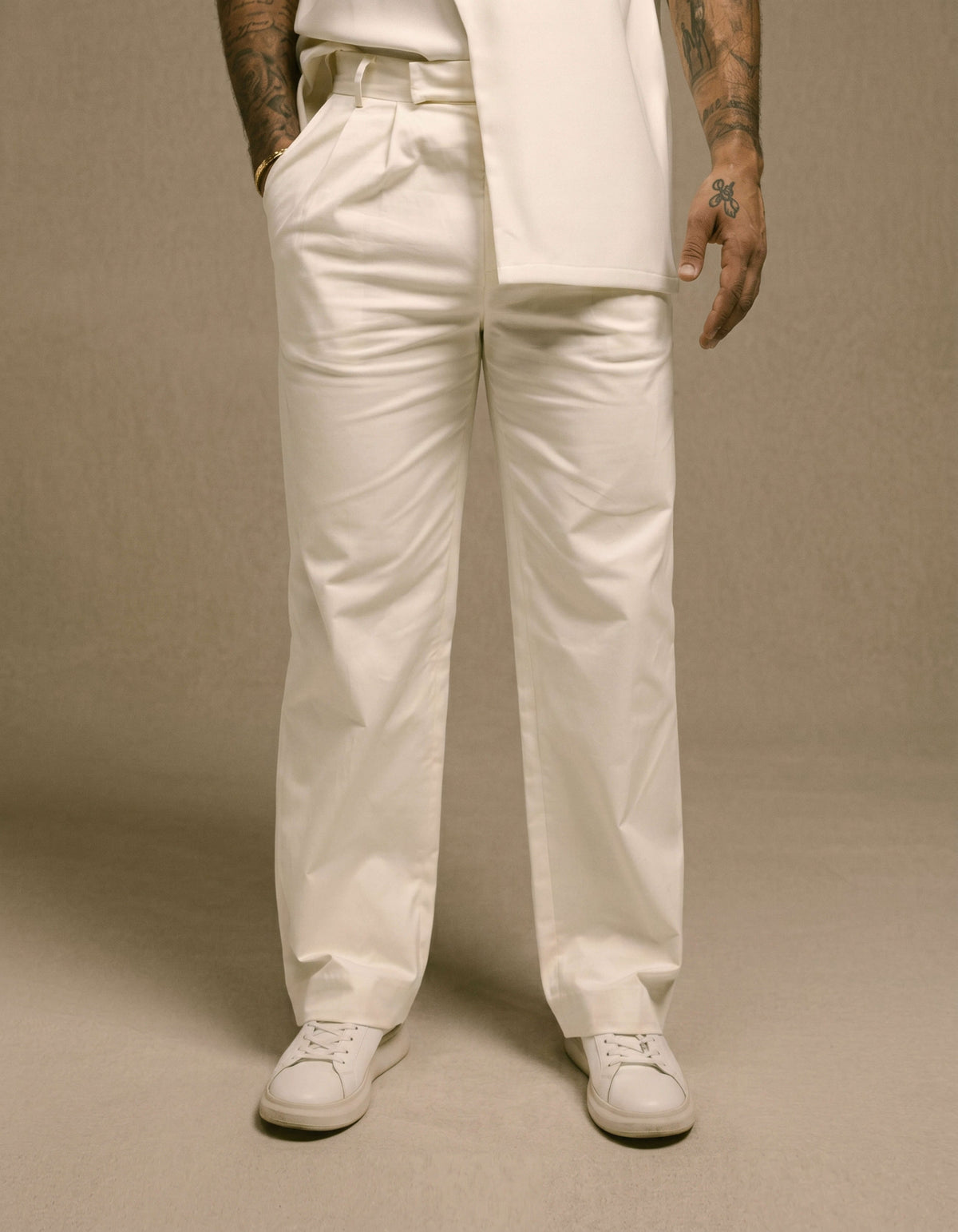 Straight leg pants