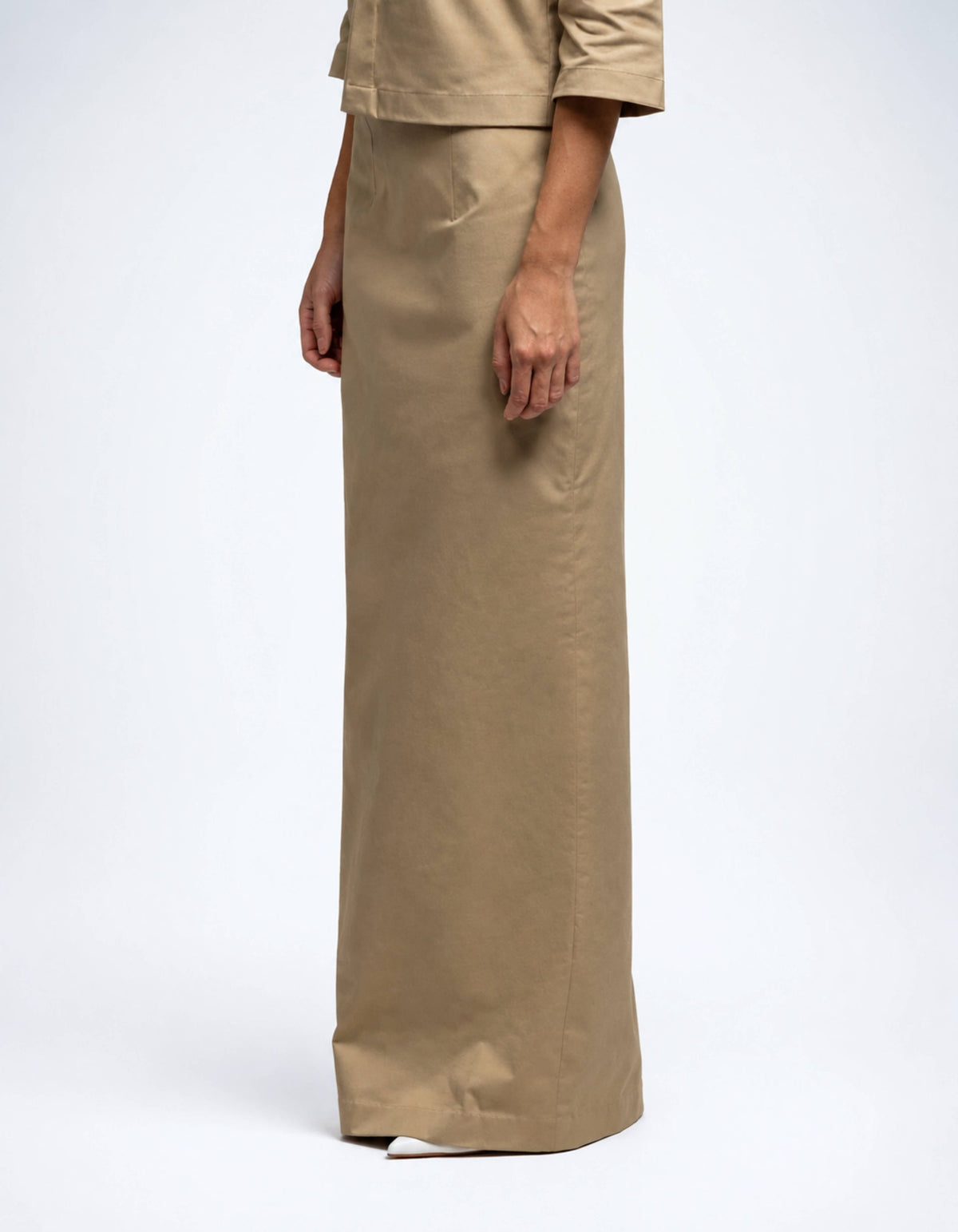 Maxi pencil skirt
