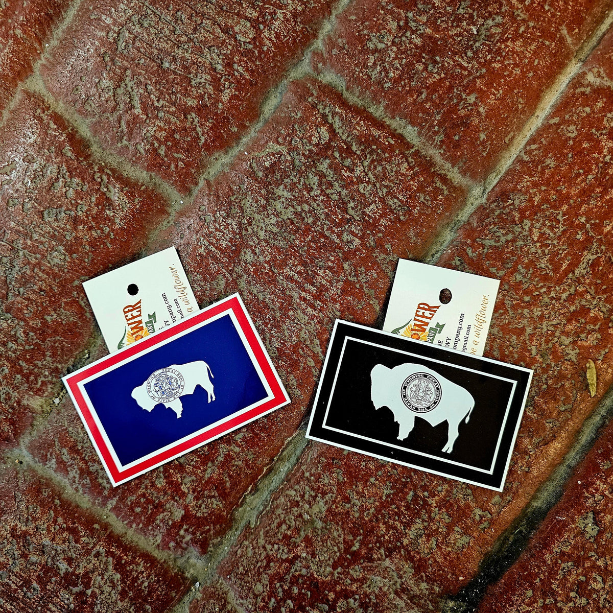Wyoming State Flag Sticker