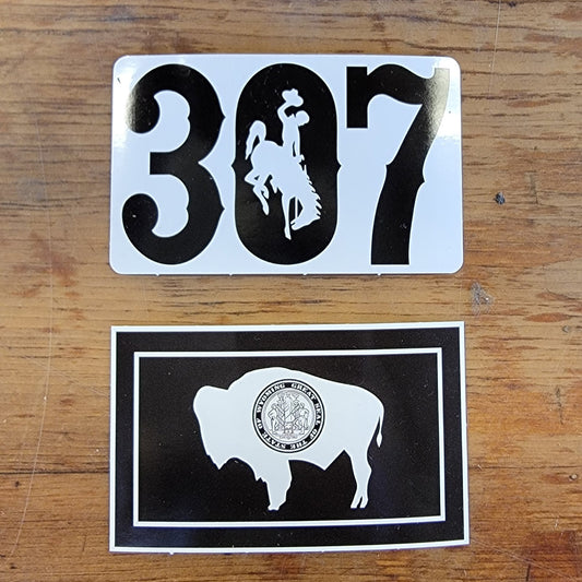 307 Wyoming Sticker