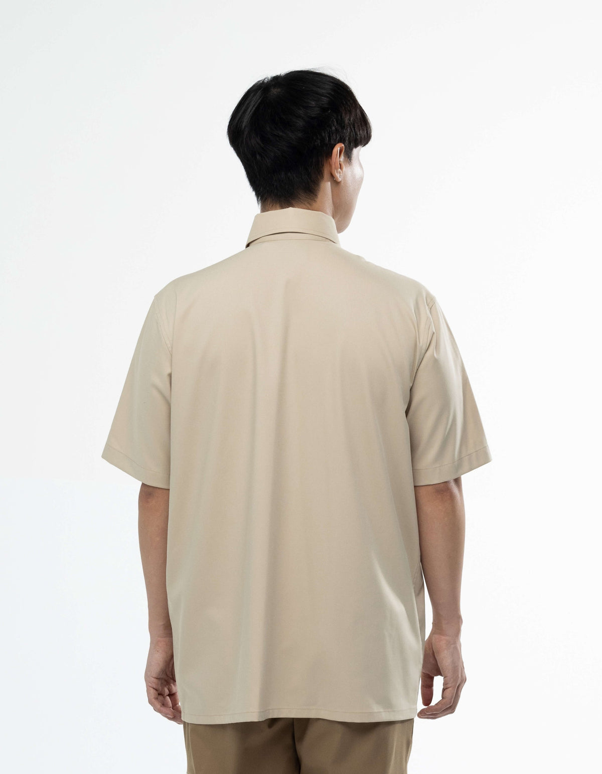 U panel short sleeve shirt